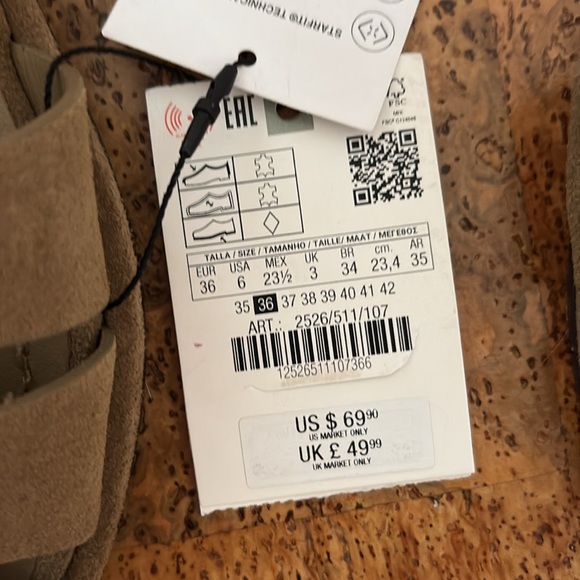 Zara suede sandal - Picture 3 of 5